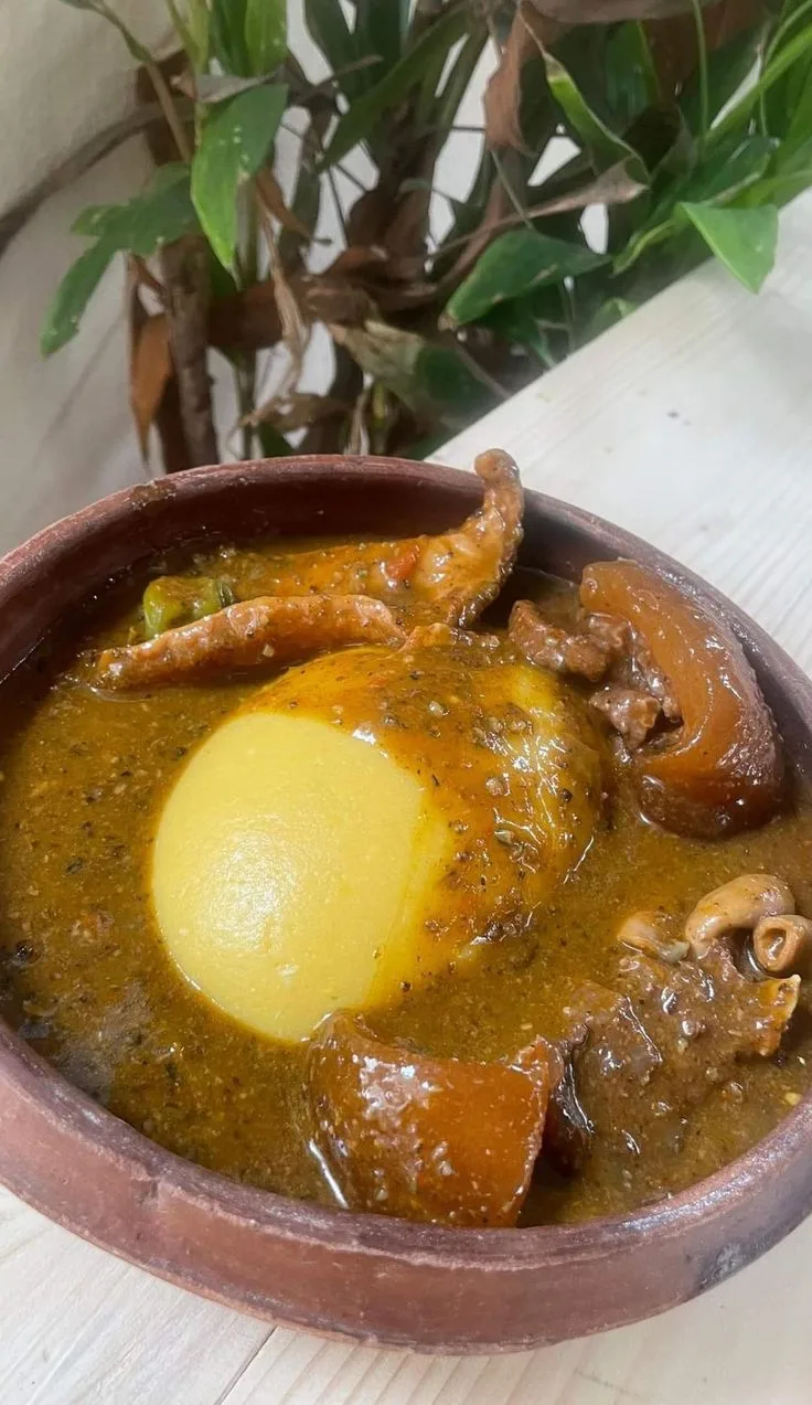 Foutou sauce djougblé