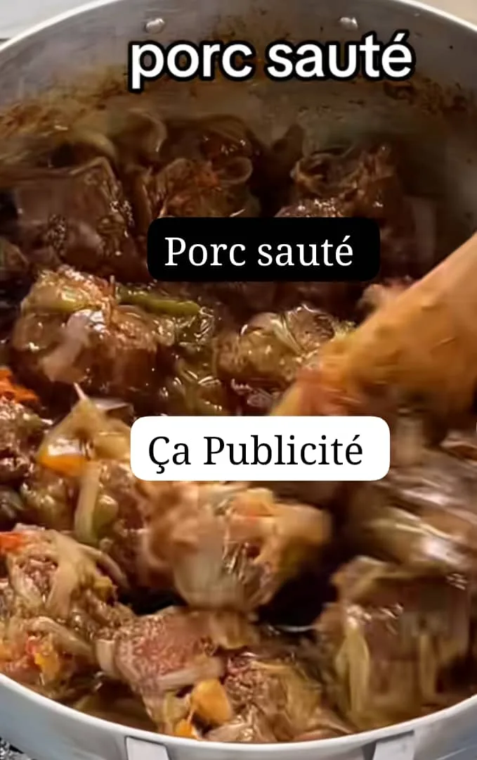 Porc sauté